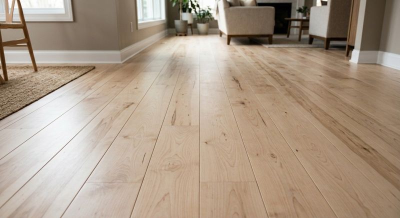 Birch Floor Installation in Austin, TX