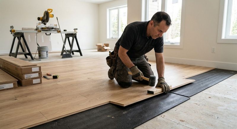 Engineered Wood Installation in Loudoun County, VA