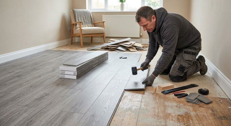 Laminate Floor Replacement in Fredericksburg, VA