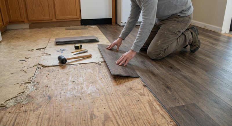 Vinyl Floor Replacement in Longmont, CO