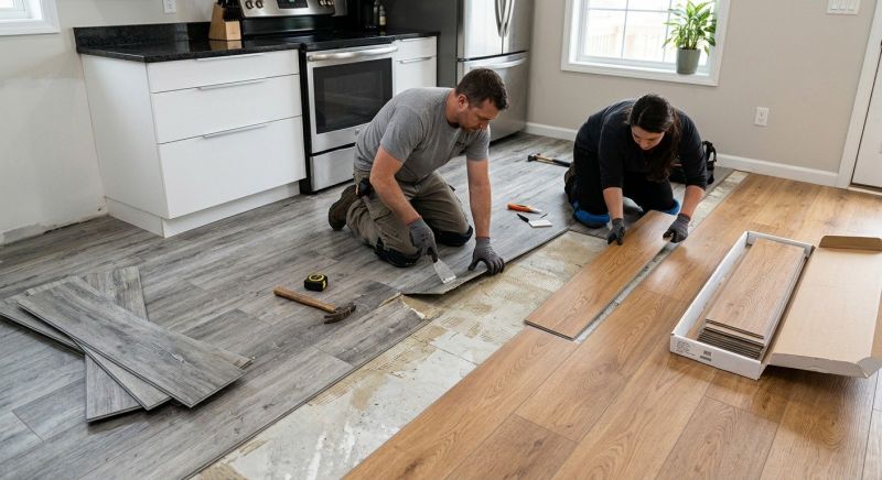 Vinyl Tile Replacement in Manassas, VA