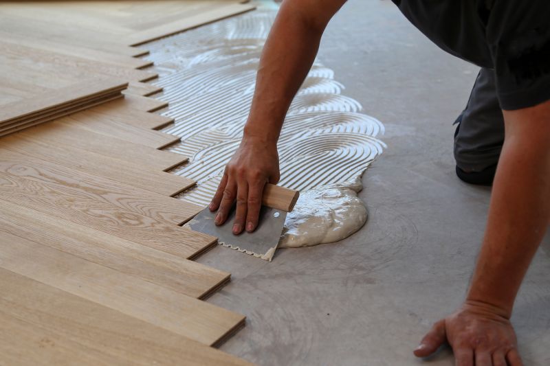 Vinyl Floor Installation