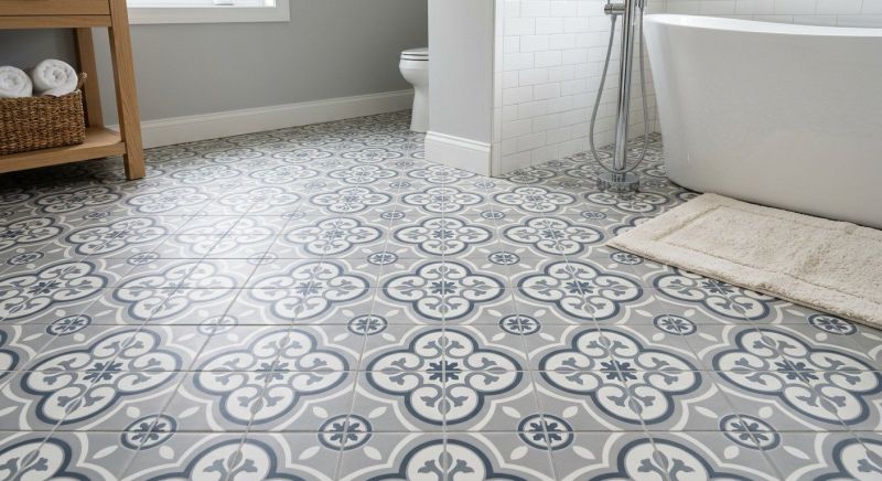 Bathroom Flooring Installation in Loudoun County, VA
