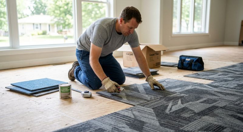 Carpet Tiles Installation in Monmouth County, NJ