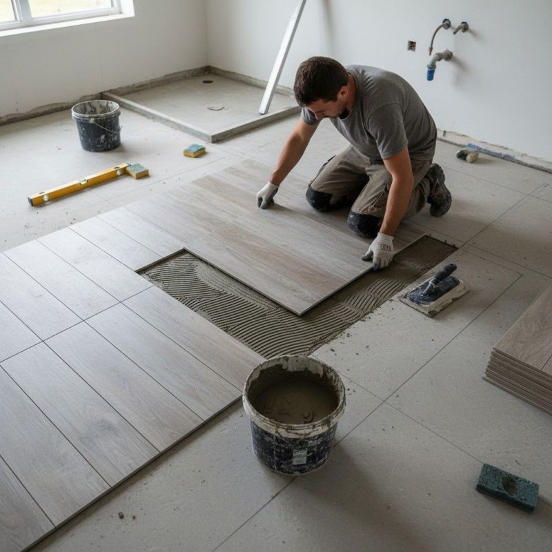 Ceramic Tiles Replacement in Fredericksburg, VA