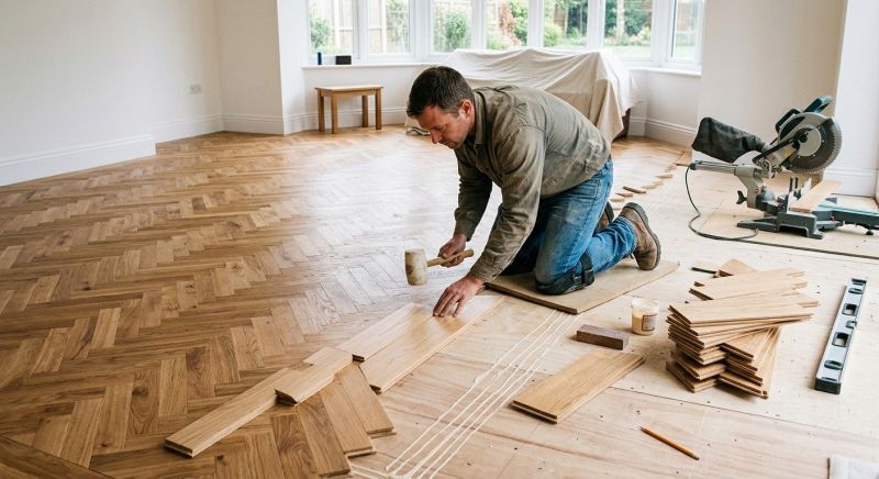 Finished Floor Installation in Austin, TX