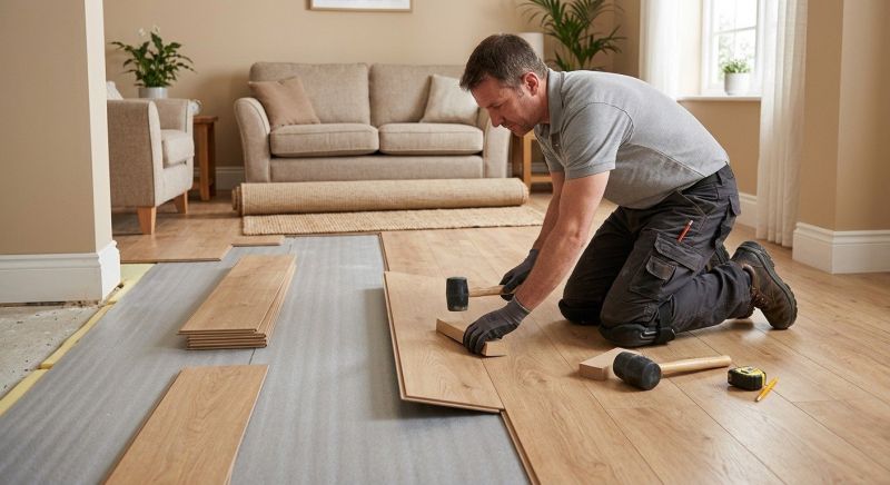 Laminate Floor Installation in Fredericksburg, VA