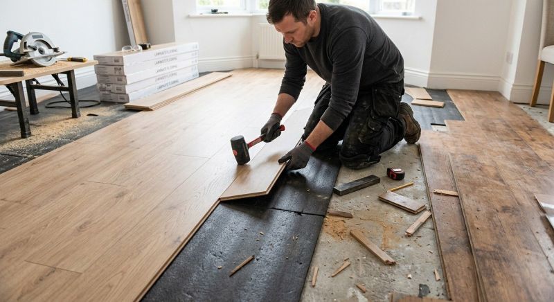 Laminate Floor Remodeling in Fort Wayne, IN