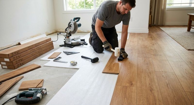 Laminate Flooring Replacement in Fredericksburg, VA