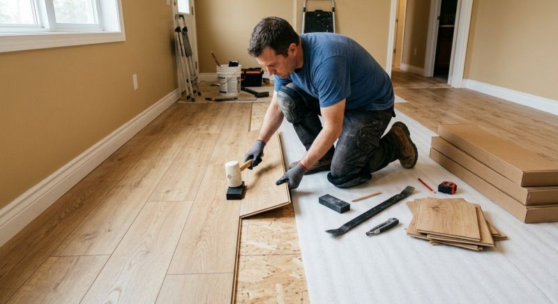 Laminate Tile Installation in Fredericksburg, VA