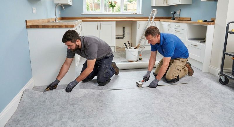Sheet Linoleum Installation in Gilbert, AZ