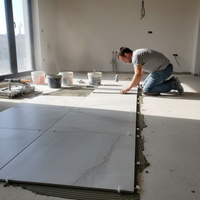 Slate Tile Floor Installation in Baltimore, MD