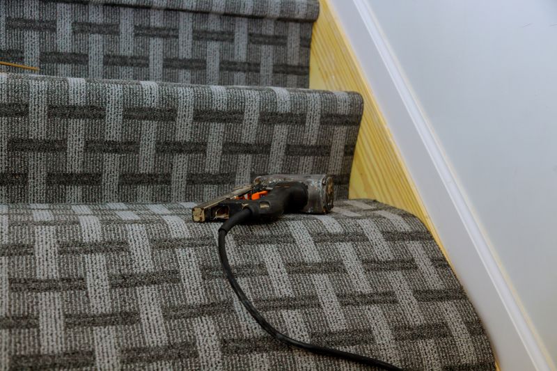 Stair Runner Installation in Monmouth County, NJ