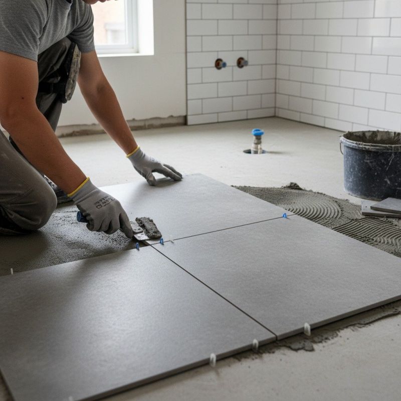 Tile Floor Installation in Fredericksburg, VA