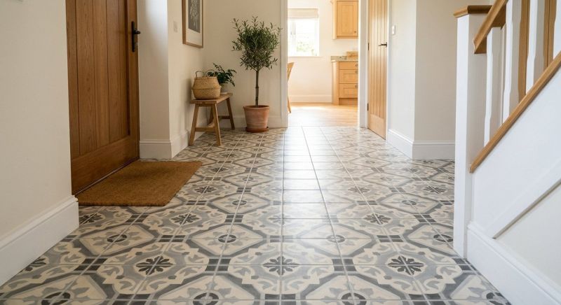 Tile Floor Renovation in Fredericksburg, VA