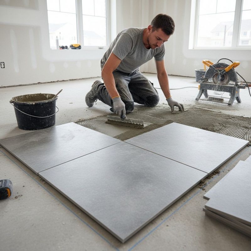 Tile Floor Renovation in Annapolis, MD