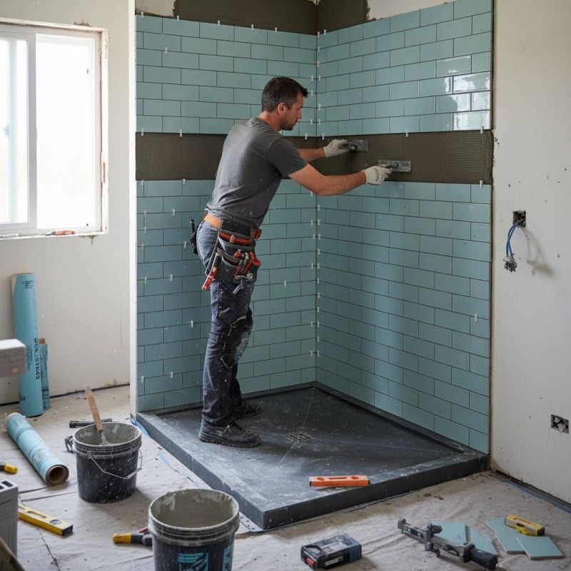 Tile Shower Installation in Conroe, TX