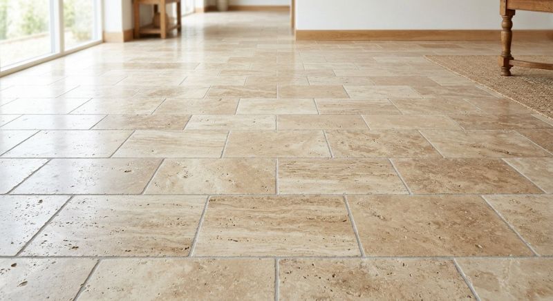 Travertine Floor Installation in Baltimore, MD