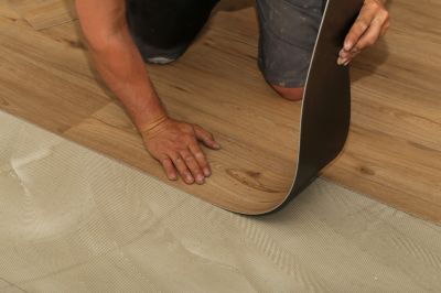 Vinyl Floor Installation