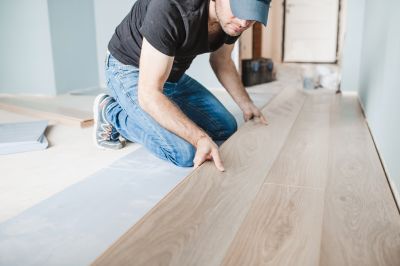 Residential Vinyl Floor Installation