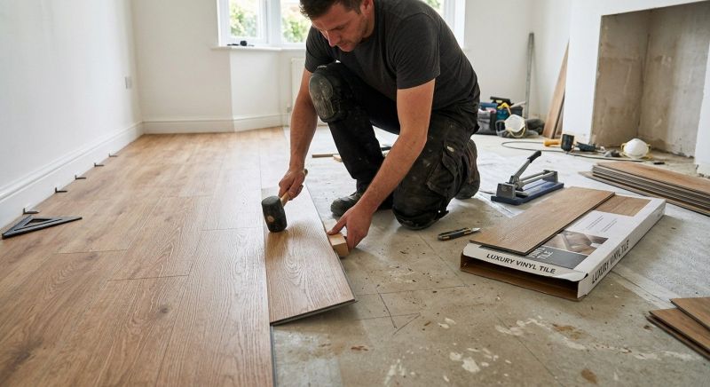 Vinyl Tile Installation in Arvada, CO